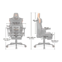 Купить Кресло для геймеров Cougar Armor EVO M Gold - фото 8