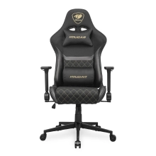 Купить Кресло для геймеров Cougar Armor One V2 Gold F Black - фото 1