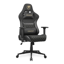 Купить Кресло для геймеров Cougar Armor One V2 Gold F Black - фото 2