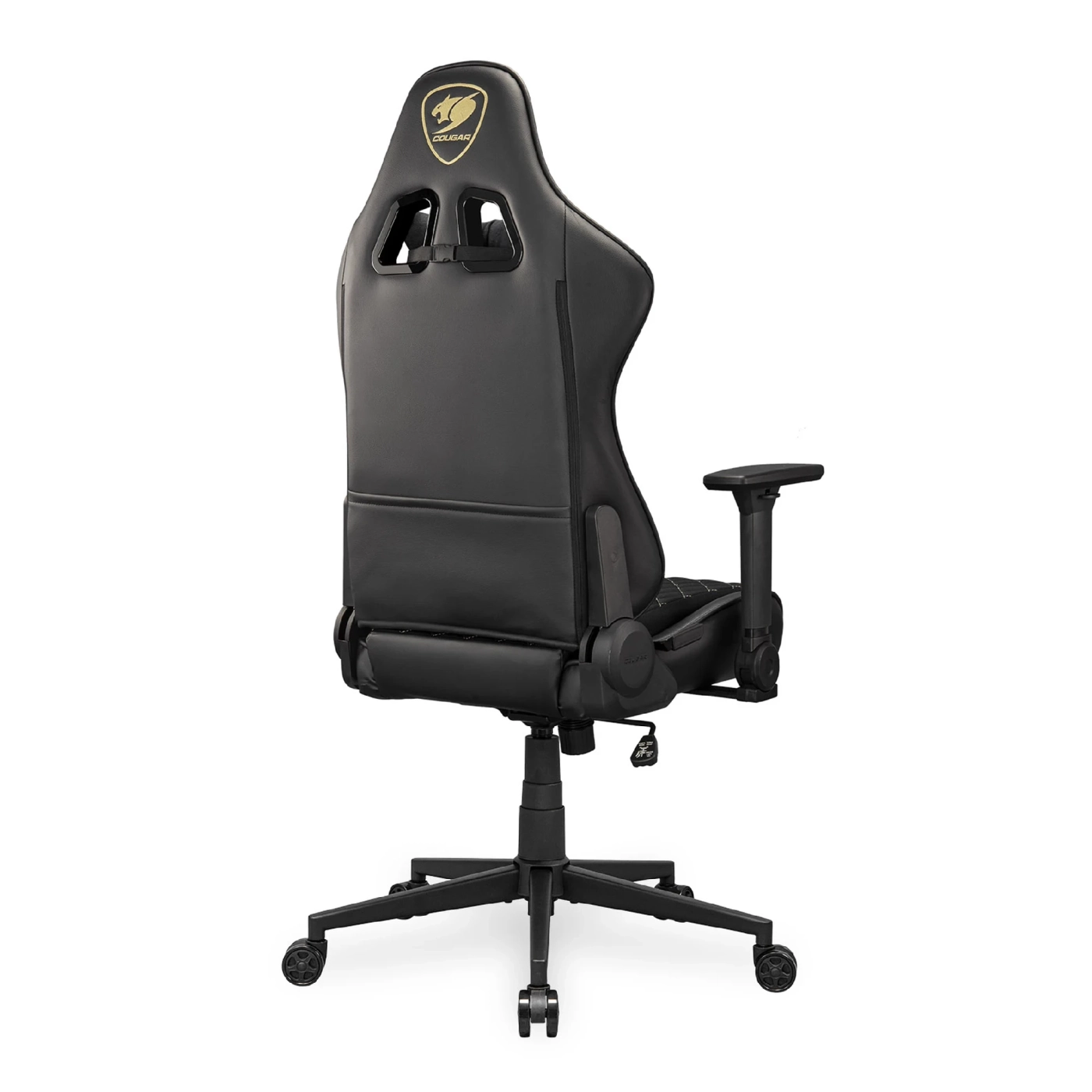 Купить Кресло для геймеров Cougar Armor One V2 Gold F Black - фото 7