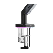 Купити Кріплення для монітора Anda Seat Stealth PRO II RGB 17''-42'' Titanium (AD-W-A9X-1S-BT) - фото 4