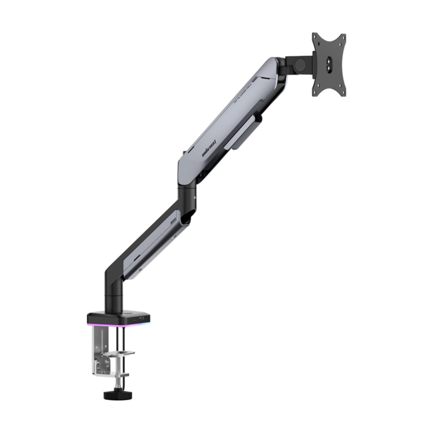Купити Кріплення для монітора Anda Seat Stealth PRO II RGB 17''-42'' Titanium (AD-W-A9X-1S-BT) - фото 6