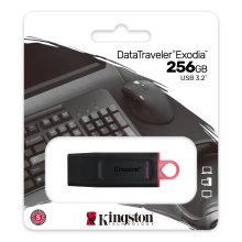 Купить Флеш накопитель 256GB USB Kingston DataTraveler Exodia (DTX/256GB) - фото 3