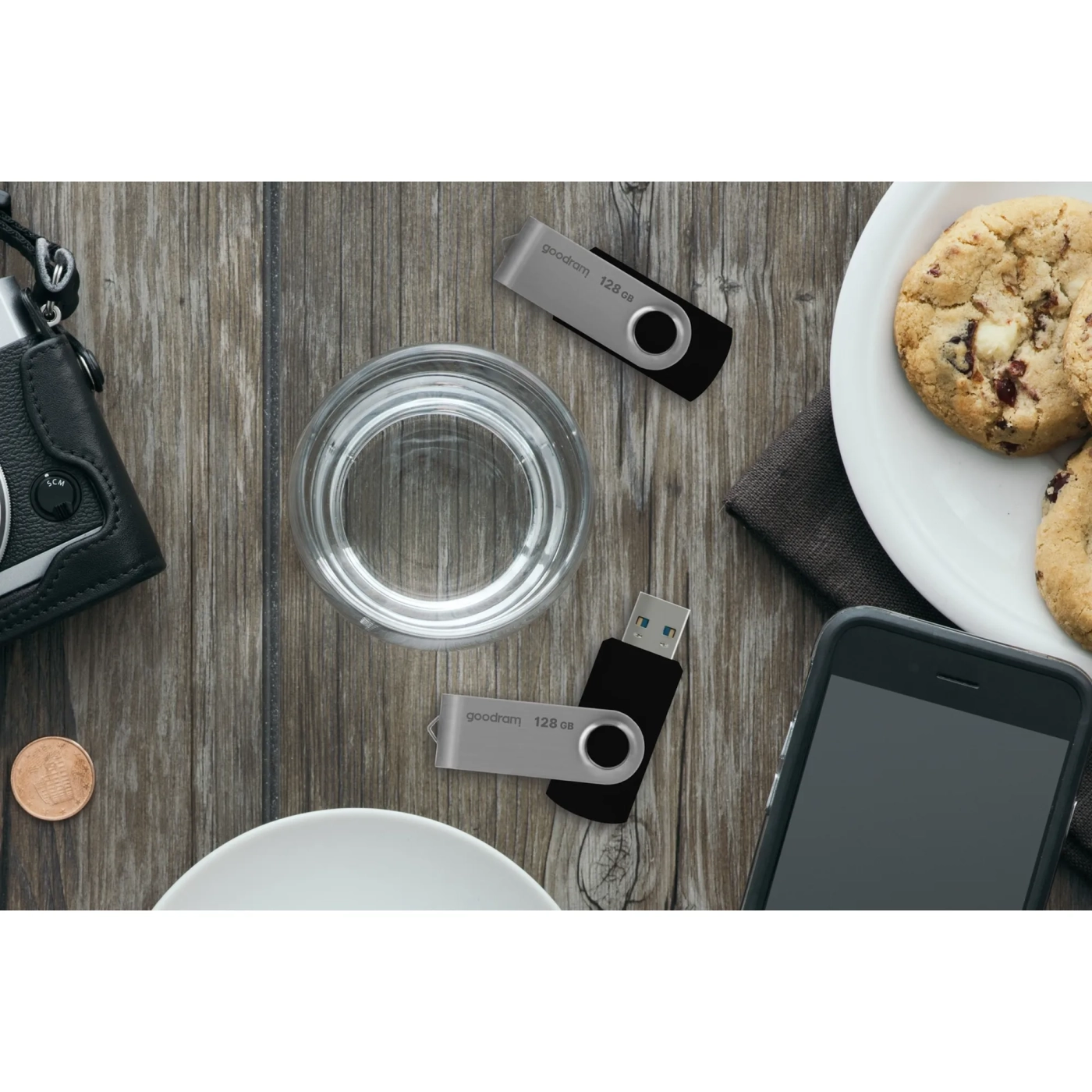 Купити Флеш накопичувач 128GB USB Goodram UTS3 (UTS3-1280K0R11) - фото 7