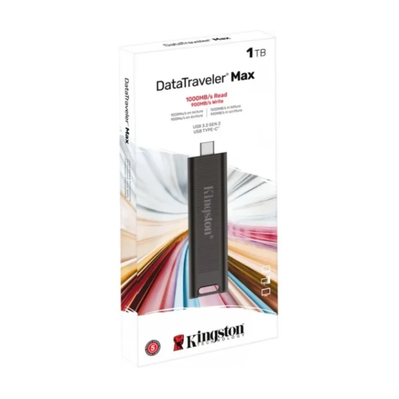 Купити Флеш-накопичувач Kingston USB 3.2 1TB DataTraveler Max Black (DTMAX/1TB) - фото 7