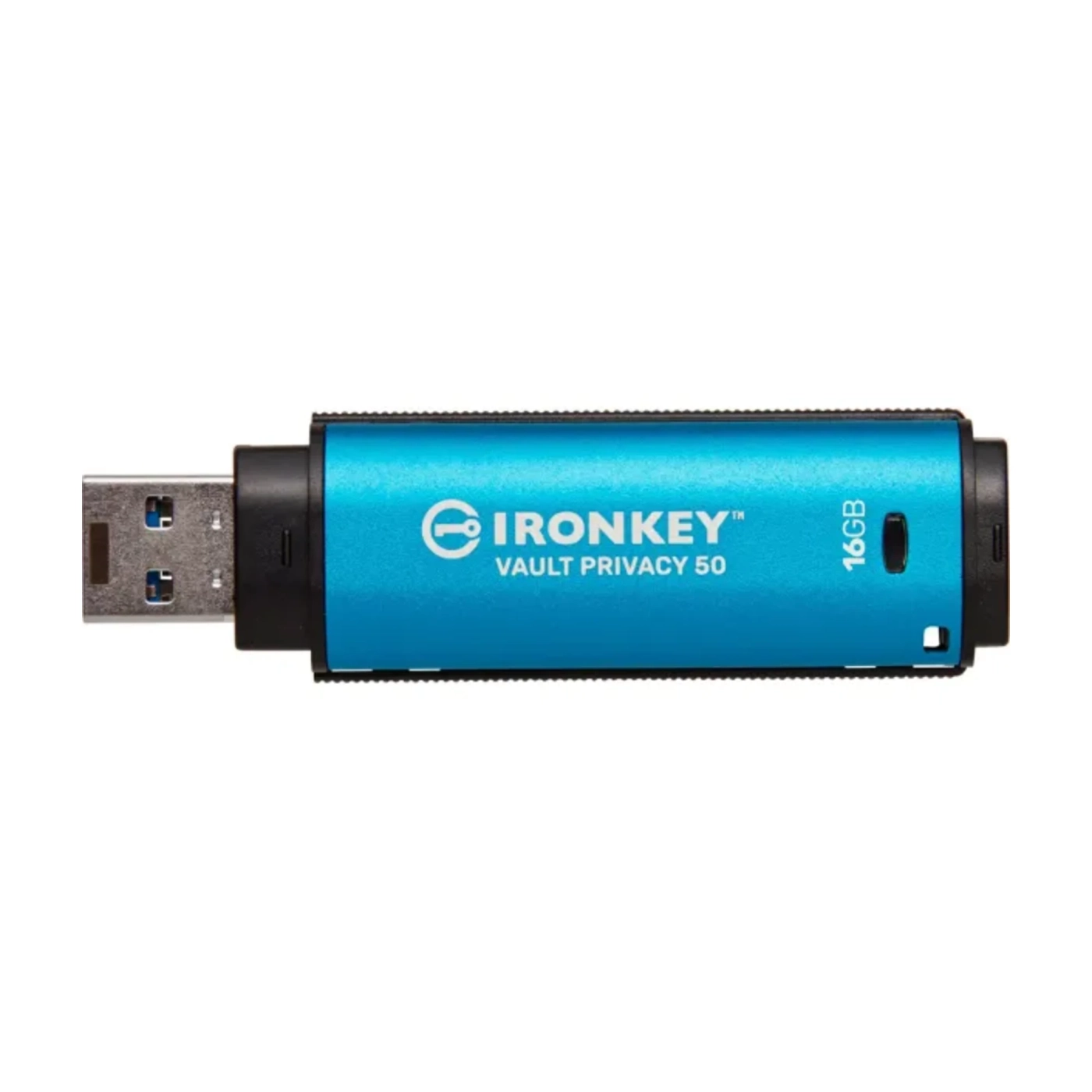 Купить Флеш-накопитель Kingston USB 3.2 16GB IronKey Vault Privacy 50 Blue (IKVP50/16GB) - фото 3