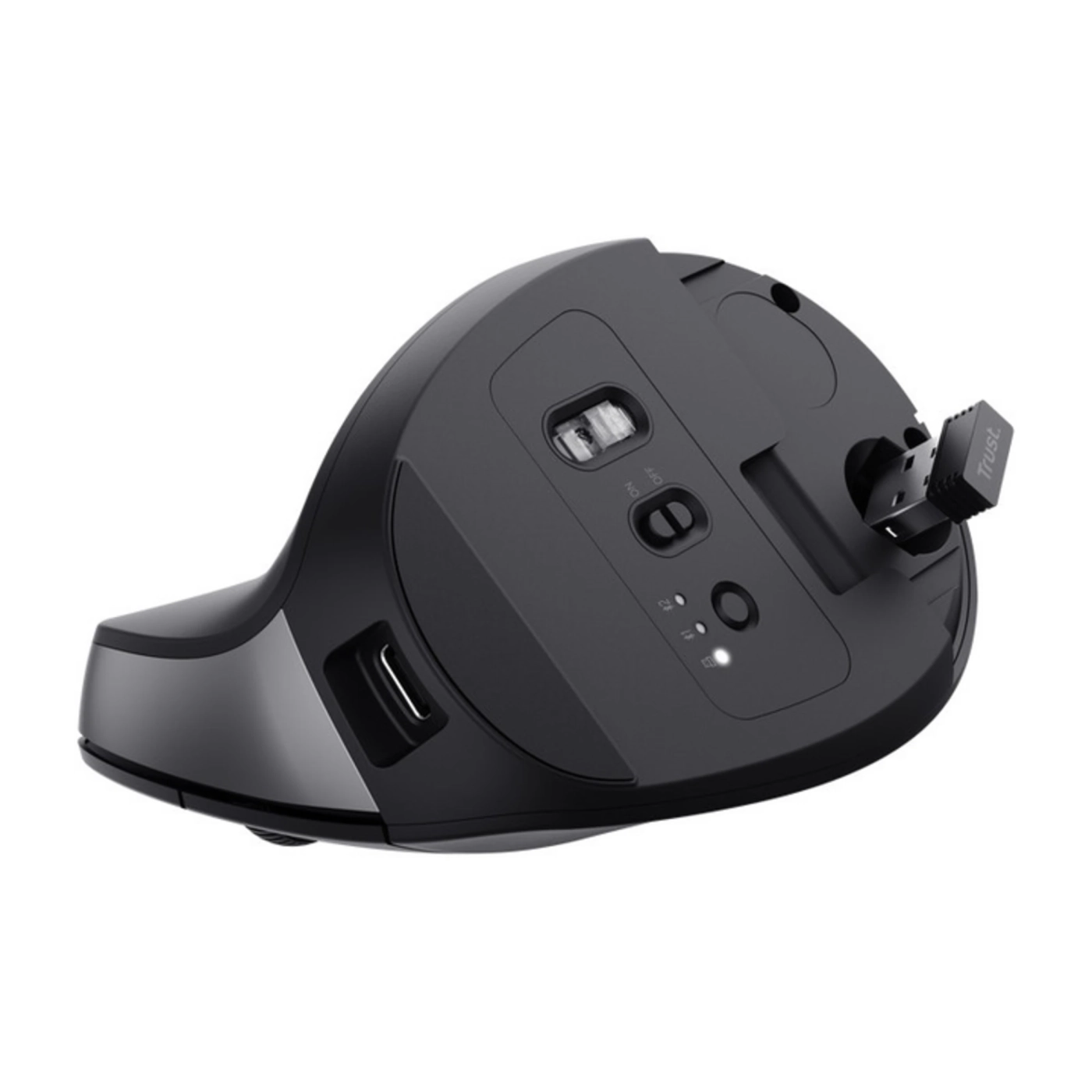 Купити Мишка Trust Bayo+ Multidevice Ergonomic Wireless/Bluetooth Black (25146_TRUST) - фото 6