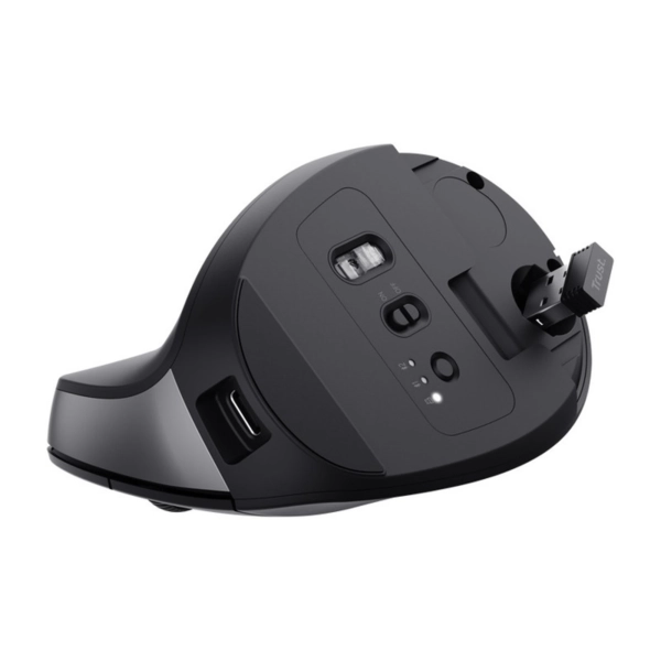 Купити Мишка Trust Bayo+ Multidevice Ergonomic Wireless/Bluetooth Black (25146_TRUST) - фото 6