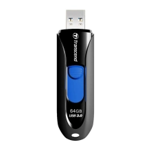 Купити Флеш накопичувач 64GB USB Transcend JetFlash 790 Black (TS64GJF790K) - фото 1