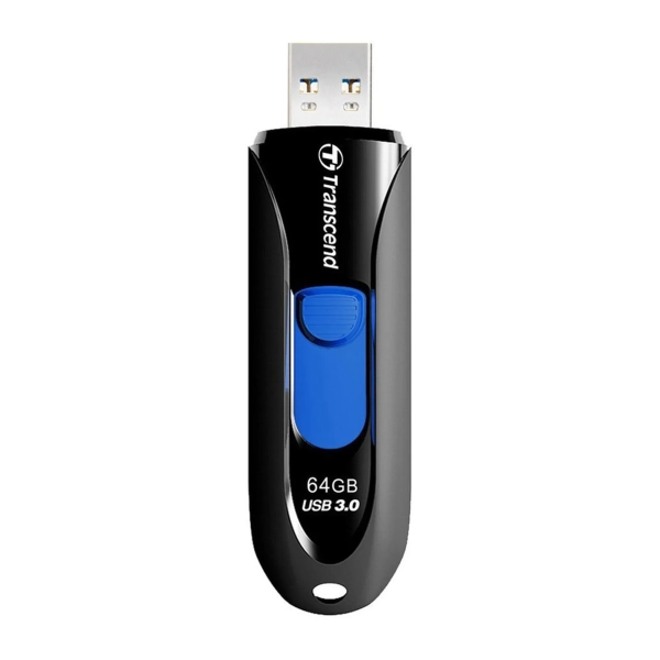 Купити Флеш накопичувач 64GB USB Transcend JetFlash 790 Black (TS64GJF790K) - фото 1