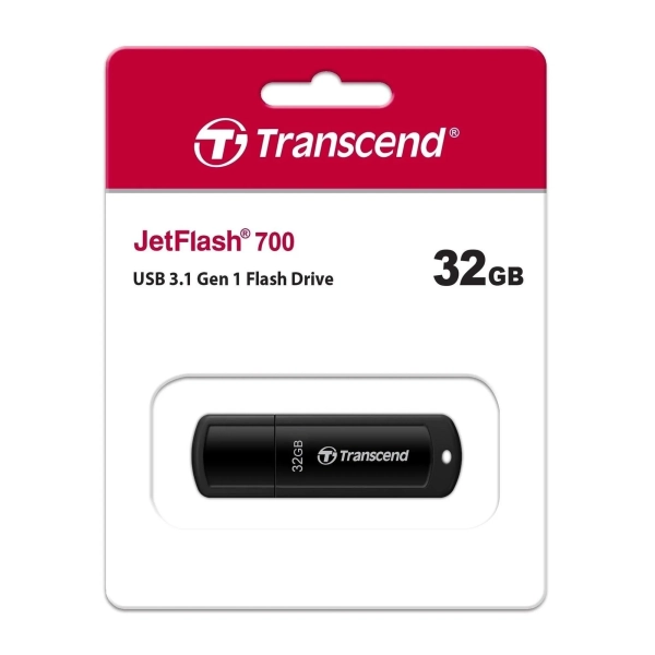 Купити Флеш накопичувач 32GB USB Transcend JetFlash 700 (TS32GJF700) - фото 3