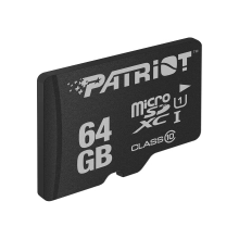 Купить Карта памяти Patriot microSDXC 64GB C10 UHS-I + SD адаптер (PSF64GMCSDXC10) - фото 3