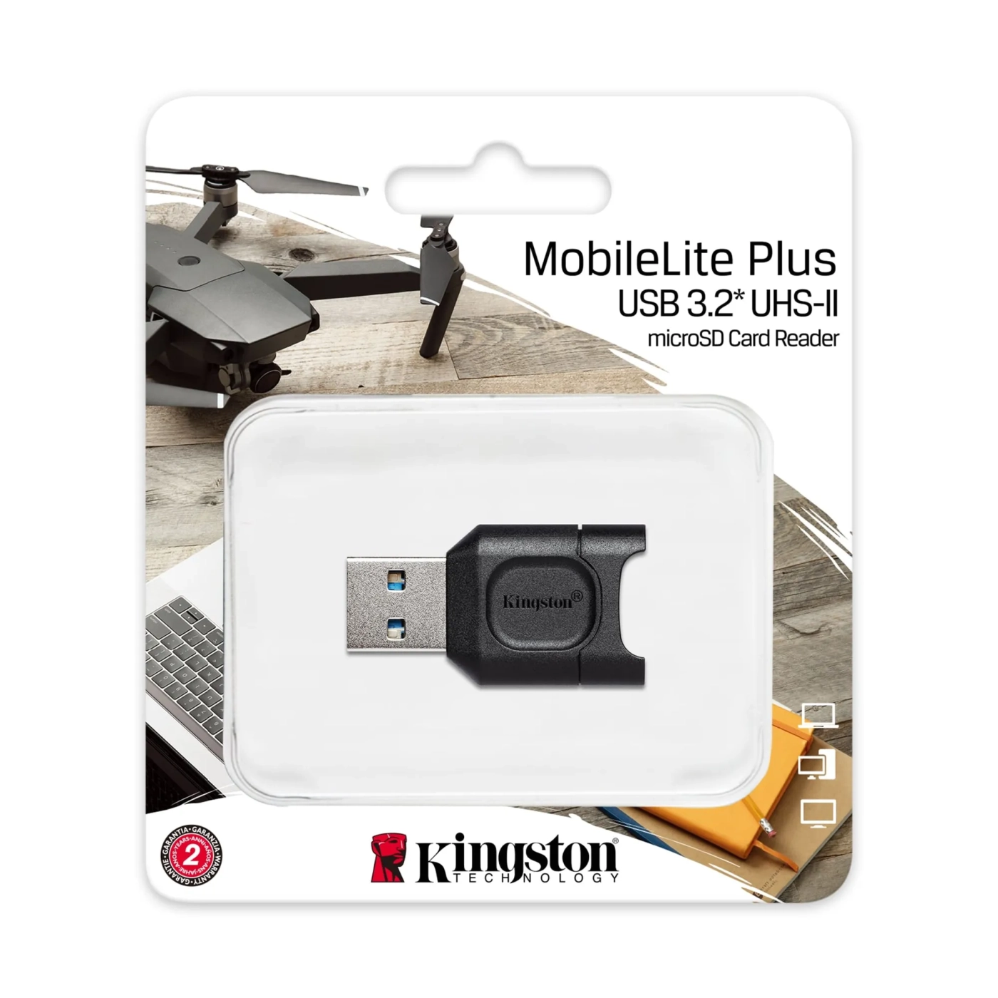 Купить Картридер Kingston microSDXC USB 3.1 (MLPM) - фото 3