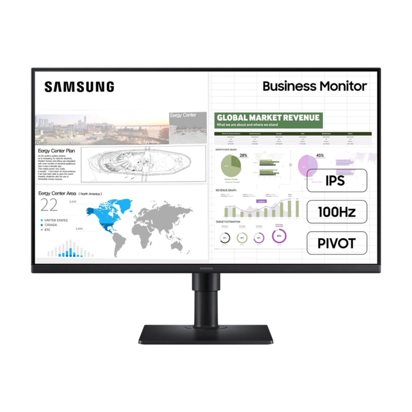 Купить Монитор 27" Samsung S27D400 (LS27D400GAIXCI) - фото 8