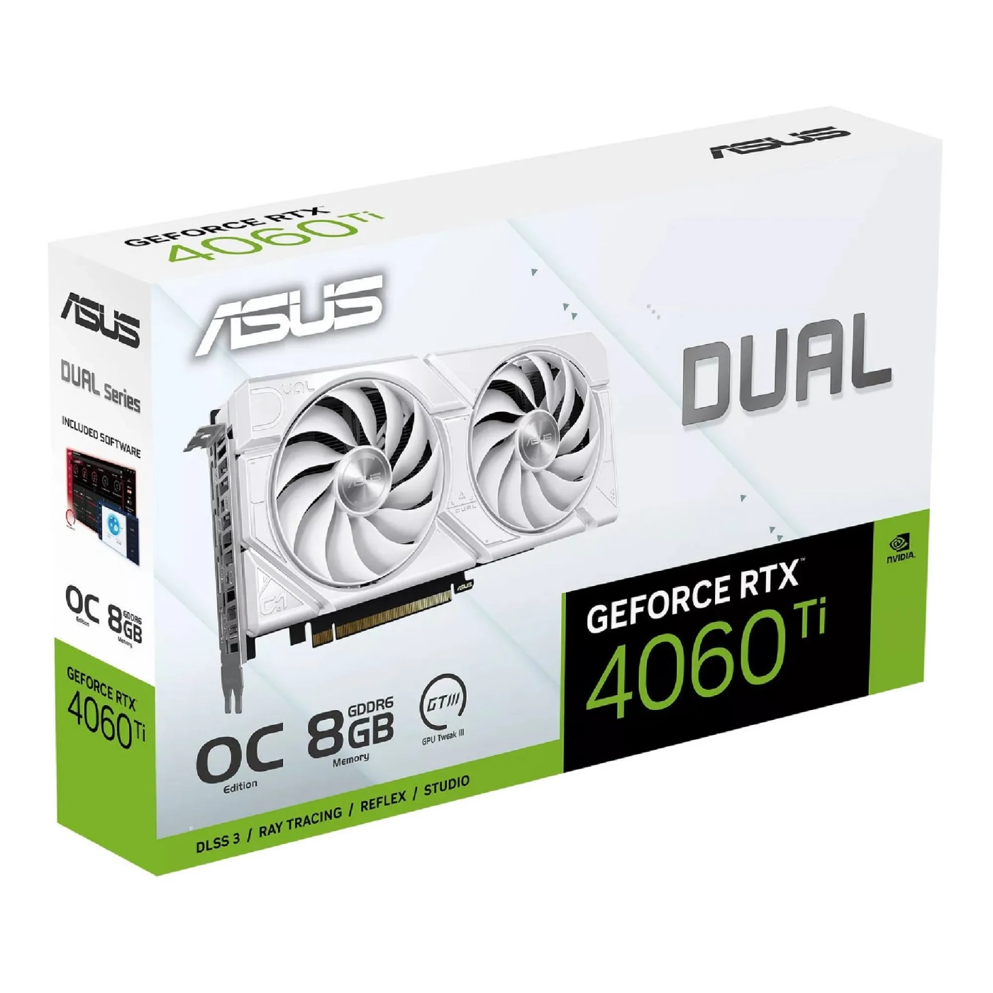 Купить Видеокарта ASUS Nvidia GeForce DUAL-RTX4060TI-O8G-EVO-WHITE - фото 13