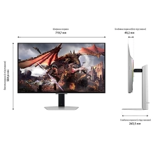 Купити Монітор 32" Samsung Odyssey G80SD (LS32DG800SIXUA) - фото 16