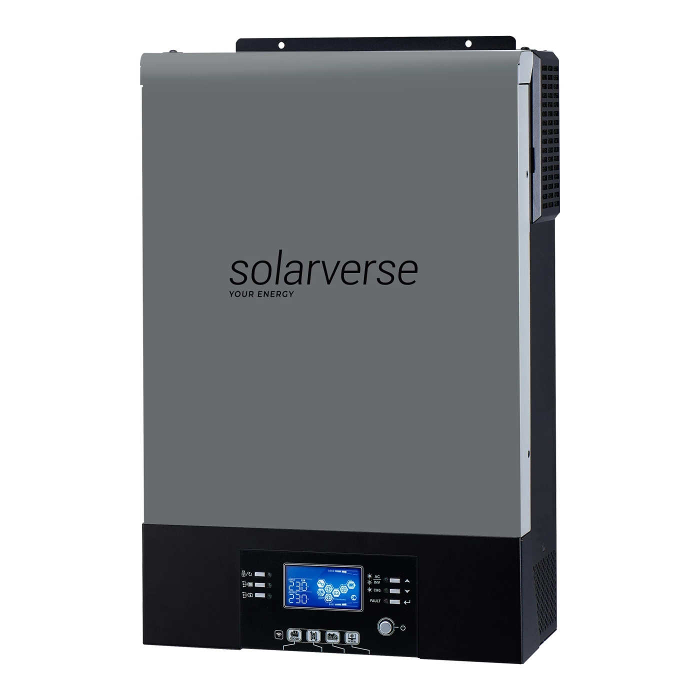 Купити Автономний інвертор Solarverse Ampere UPS 6kW 48V 1 MPPT Wi-Fi 220V Однофазний (SV6048UPSW) - фото 1