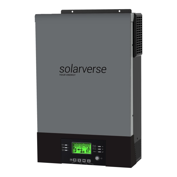 Купити Гібридний інвертор Solarverse Flash 6kW 48V 1 MPPT 220V Однофазний (SV6048FH) - фото 1