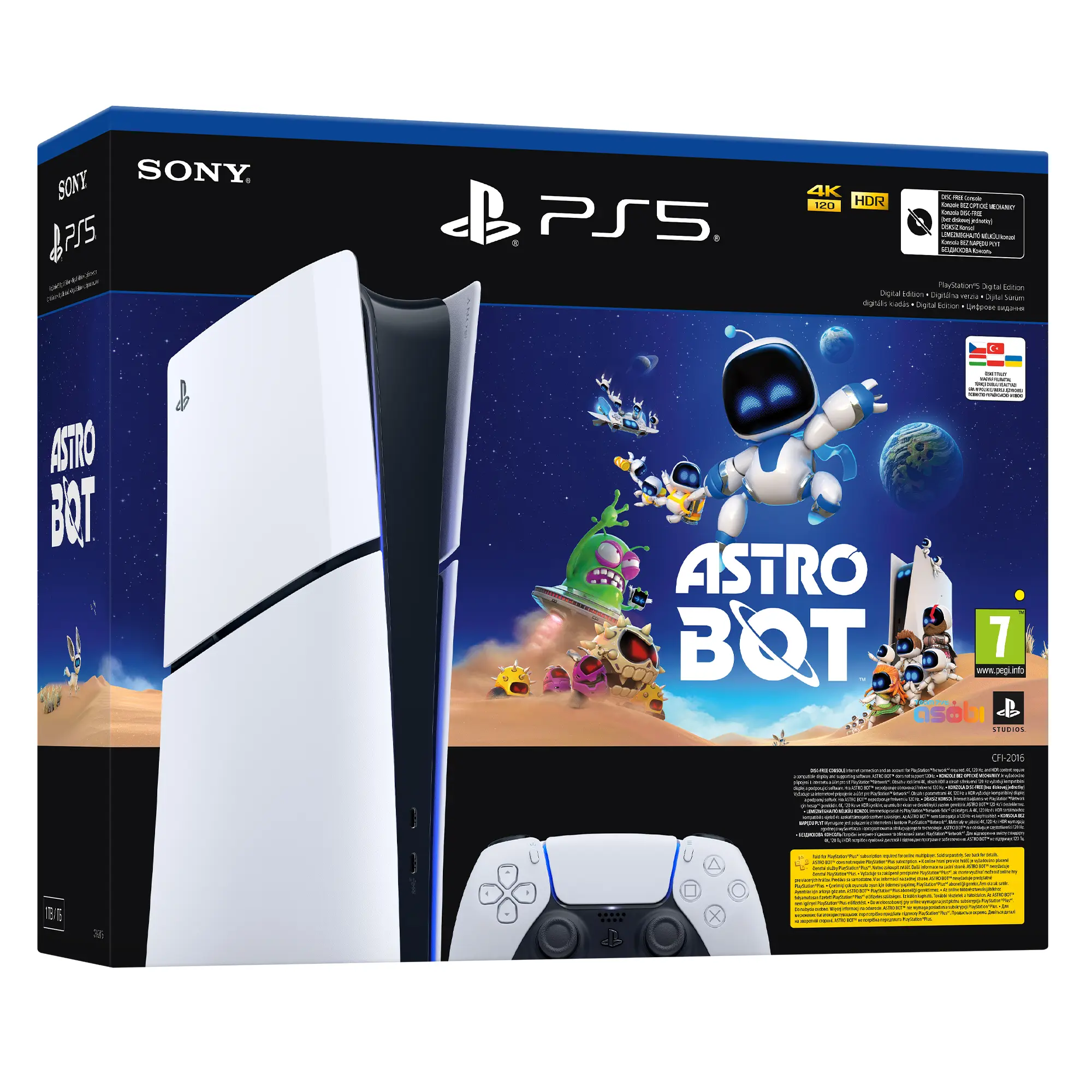 Купити Ігрова приставка Sony PlayStation 5 Slim Digital Edition (ASTRO BOT) (1000044336) - фото 1