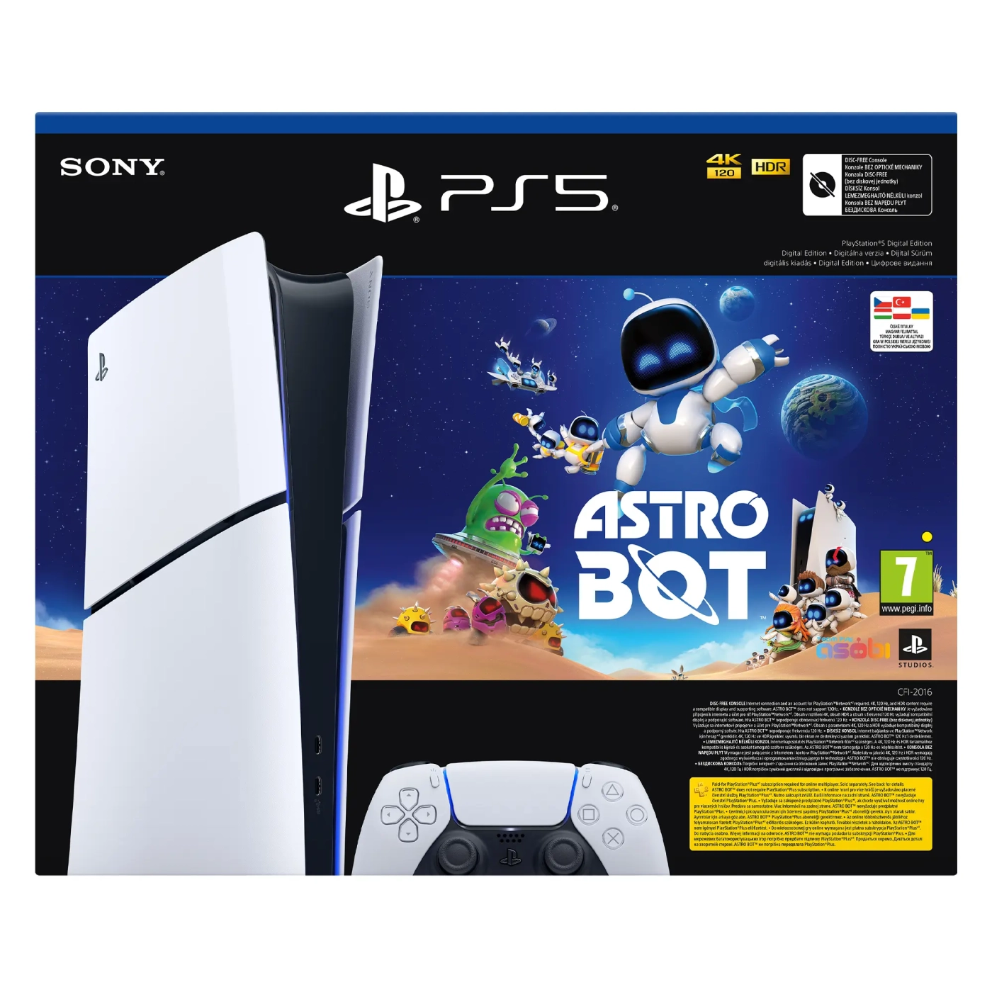 Купити Ігрова приставка Sony PlayStation 5 Slim Digital Edition (ASTRO BOT) (1000044336) - фото 7