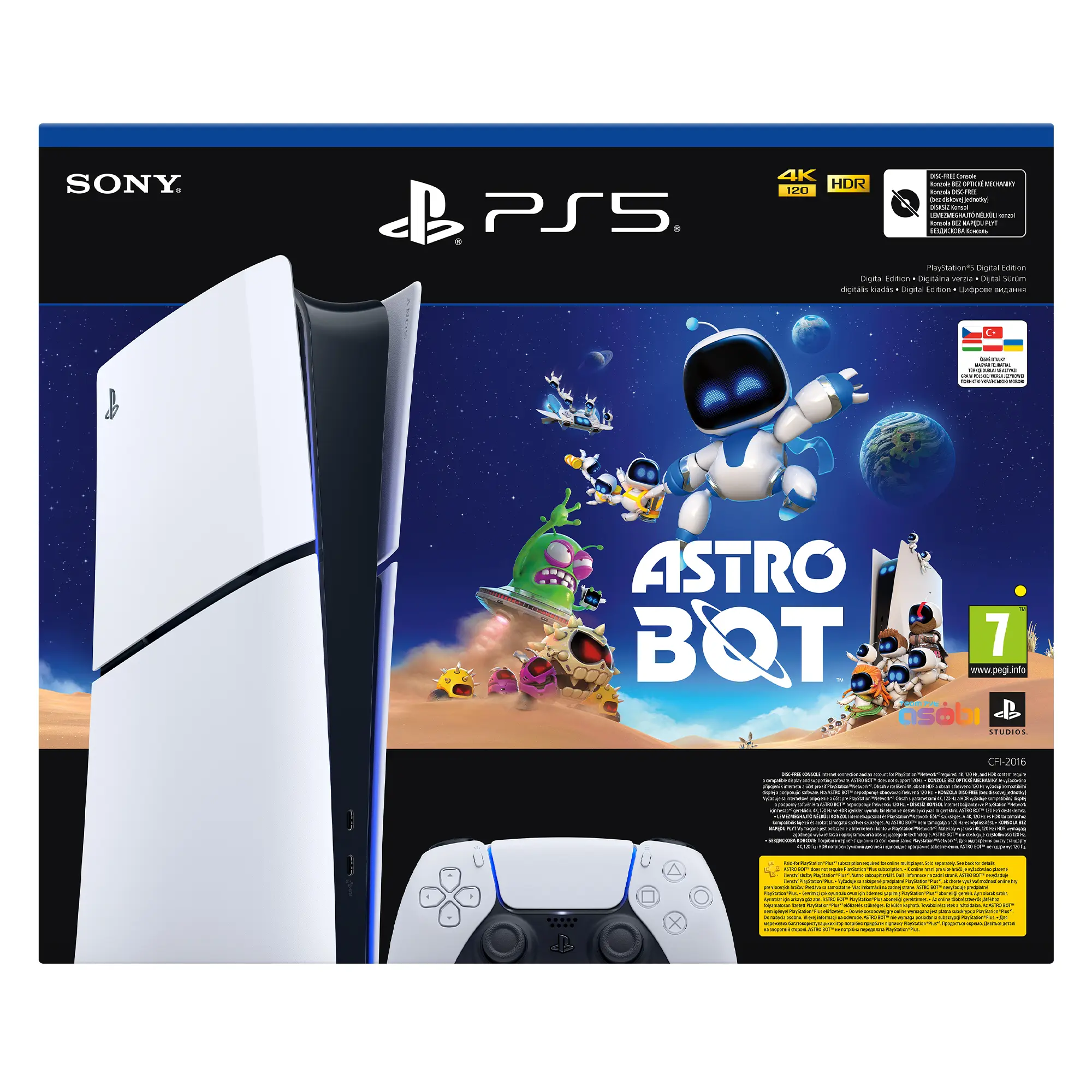 Купити Ігрова приставка Sony PlayStation 5 Slim Digital Edition (ASTRO BOT) (1000044336) - фото 7