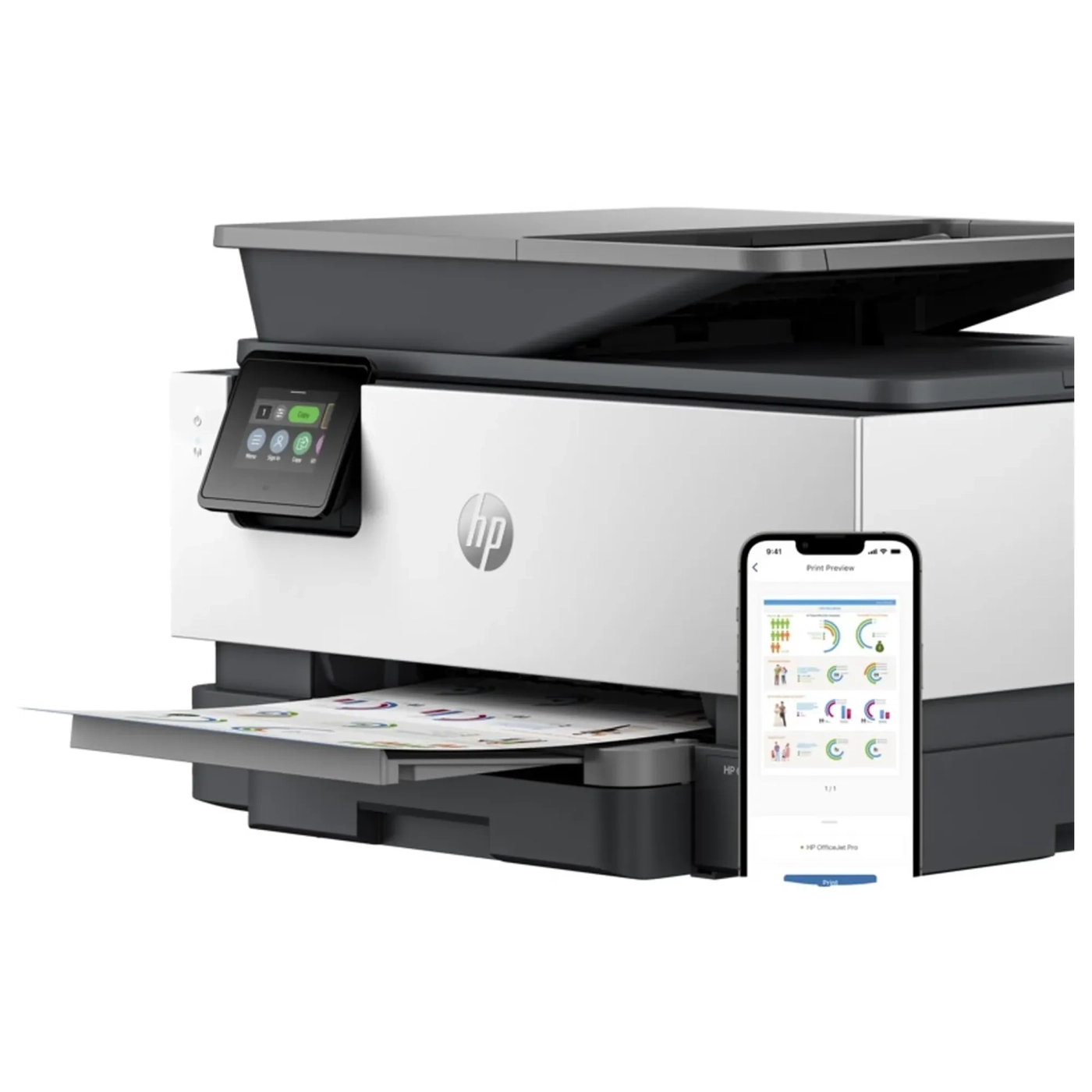 Купити БФП A4 HP OfficeJet Pro 9120b з Wi-Fi (4V2N8C) - фото 3