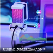 Купити Мікрофон Fifine Q6TW White (Q6TW) - фото 5