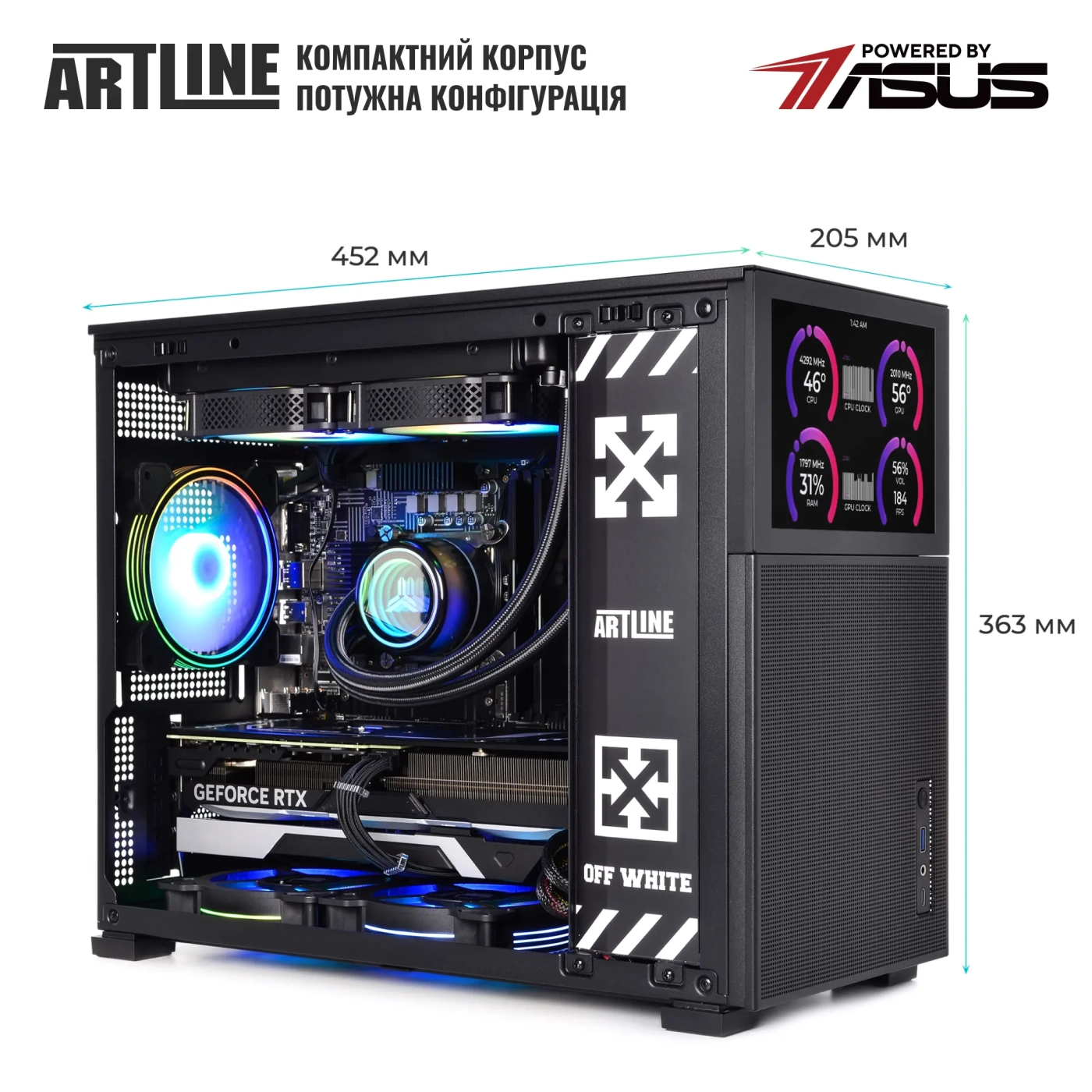 Купити Комп'ютер ARTLINE Gaming D31 Windows 11 Home (D31v109Win) - фото 7