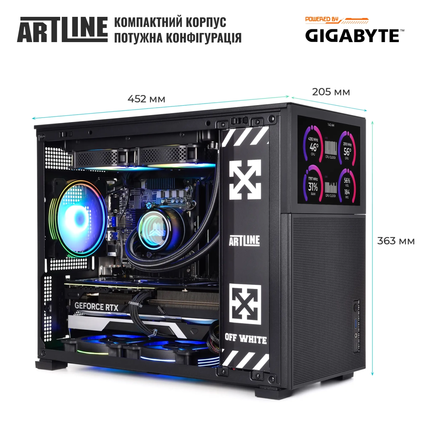 Купить Компьютер ARTLINE Gaming D31 Windows 11 Home (D31v116Win) - фото 7