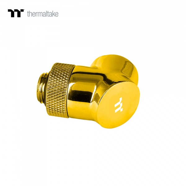 Купити Фітинг Thermaltake Pacific G1/4 90 Degree Adapter – Gold - фото 2