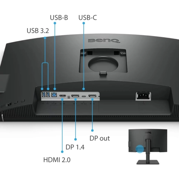 Купити Монітор 25" BenQ PD2506Q (9H.LLDLB.QBE) - фото 4