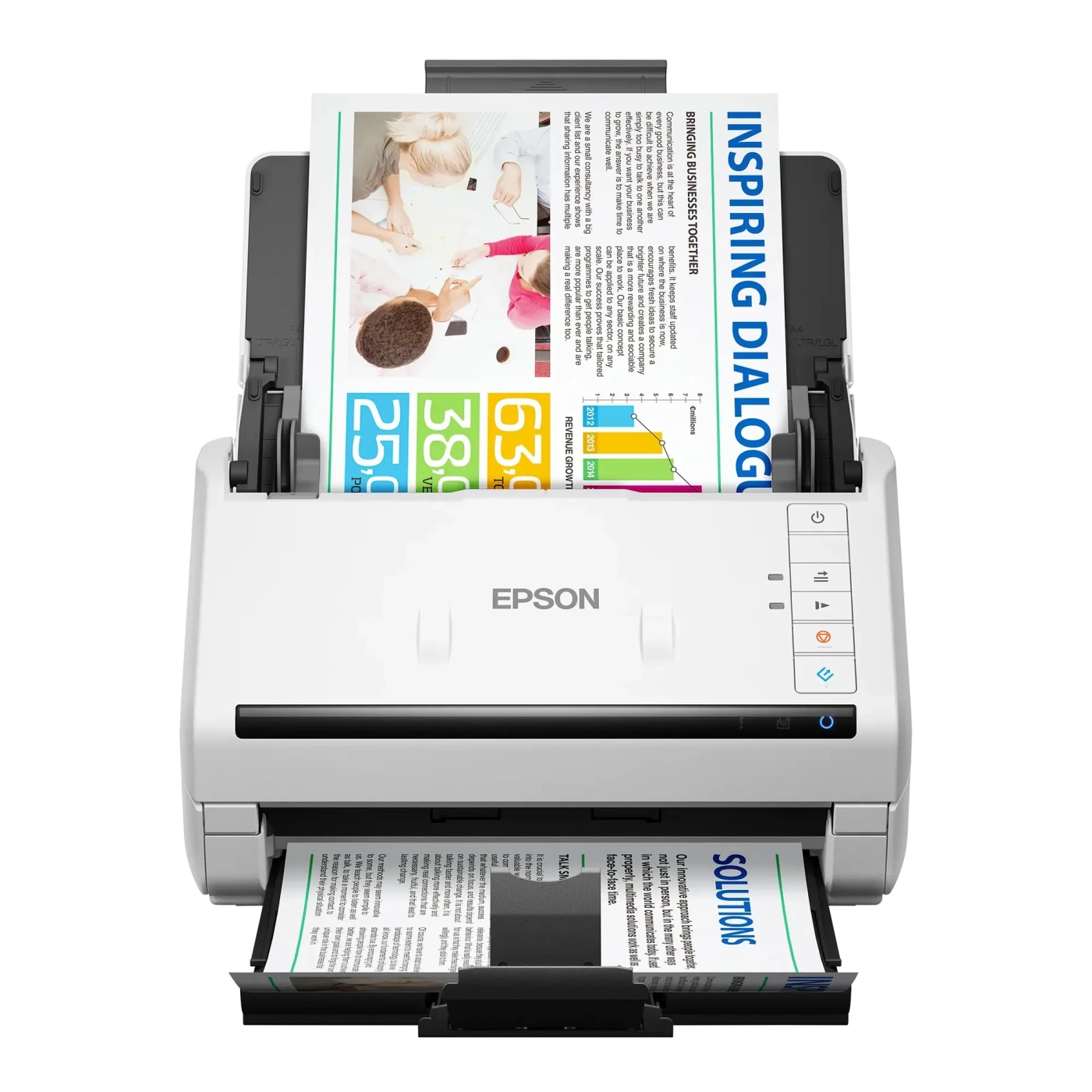 Купить Сканер А4 Epson WorkForce DS-530II (B11B261401) - фото 1