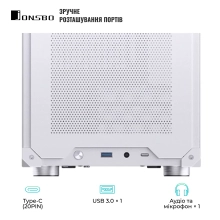 Купить Корпус Jonsbo C6 MAX White - фото 5