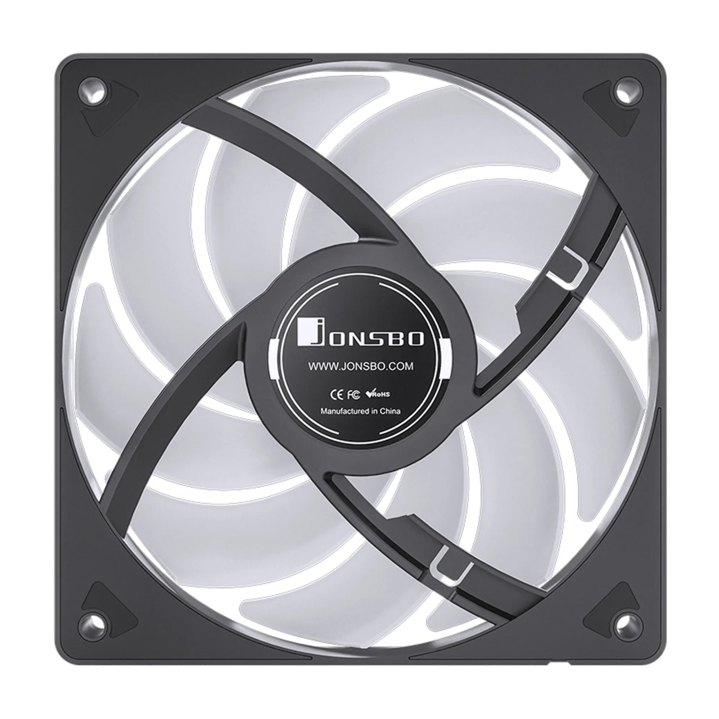 Купити Вентилятор Jonsbo SL-120C Black - фото 9