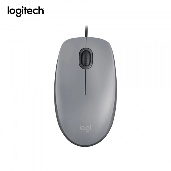 Купить Мышь Logitech M110 Silent USB Gray/Black - фото 2