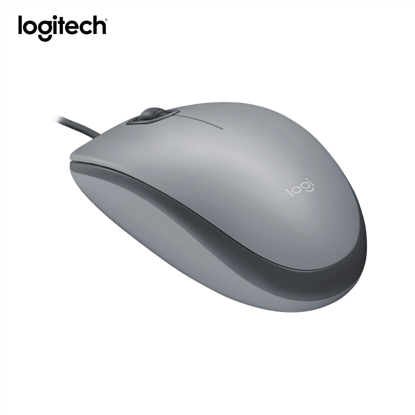 Купить Мышь Logitech M110 Silent USB Gray/Black - фото 3