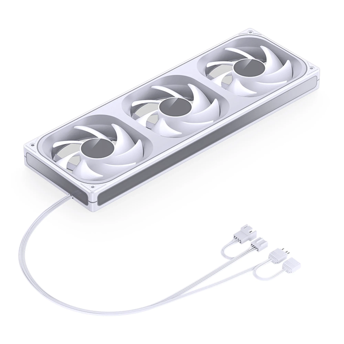 Купити Вентилятор Jonsbo ZB-360W (3in1) White - фото 10