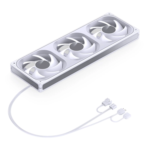 Купити Вентилятор Jonsbo ZB-360W (3in1) White - фото 10