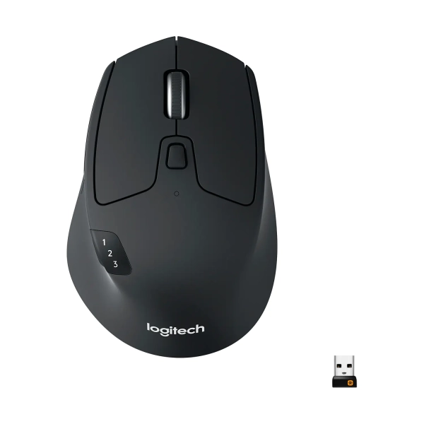 Купити Миша Logitech M720 Triathlon Wireless/Bluetooth Black - фото 1