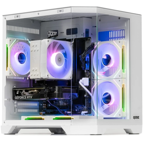 Купить Корпус QUBE CRYSTAL ARGB White (CRYSTAL_GWNU3) - фото 2