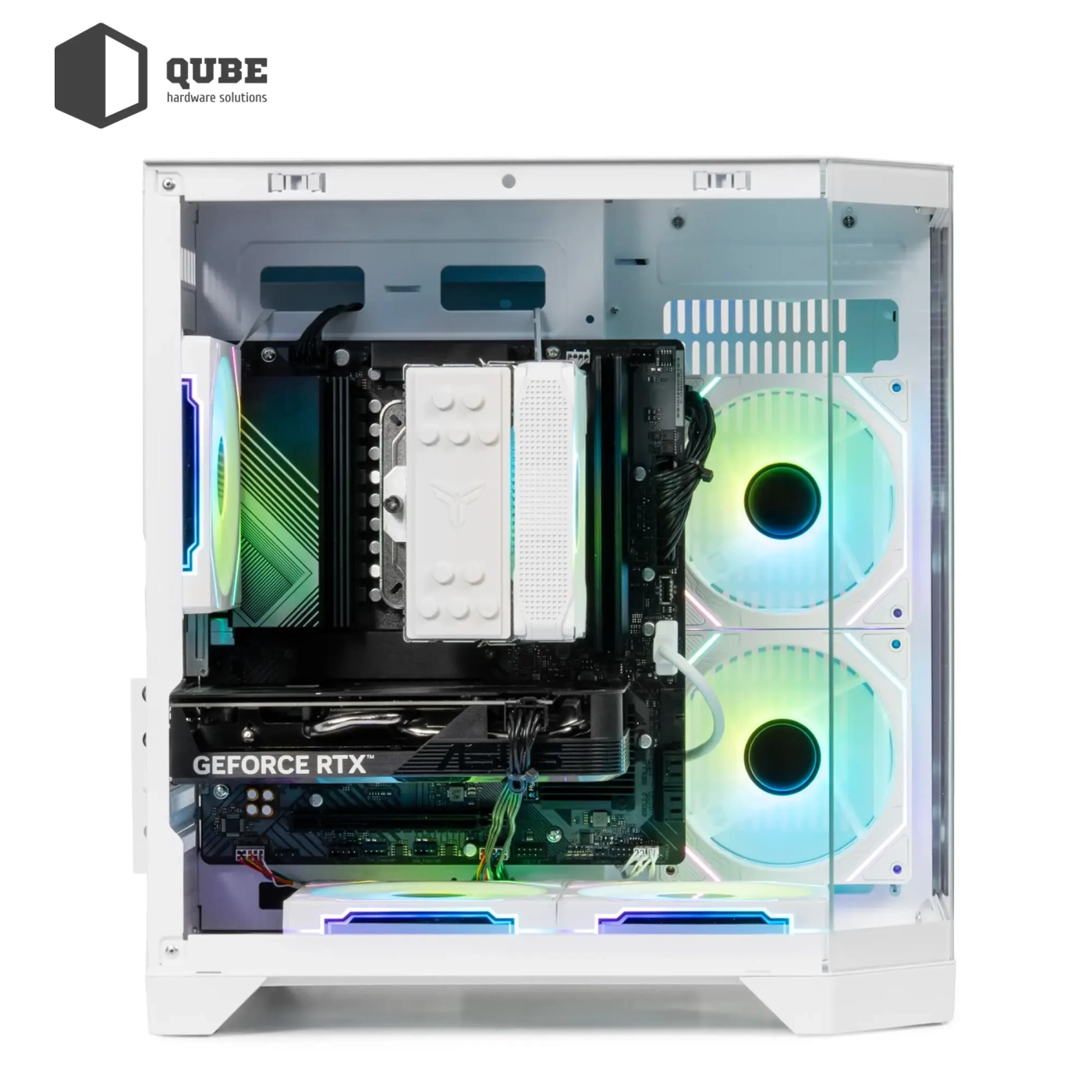 Купить Корпус QUBE CRYSTAL ARGB White (CRYSTAL_GWNU3) - фото 7