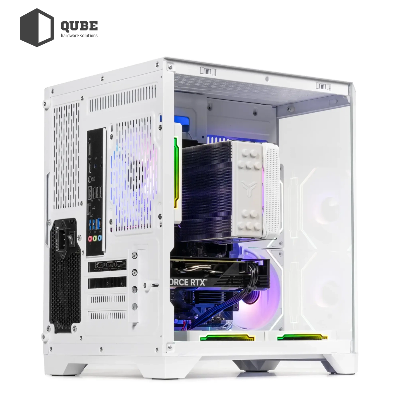 Купить Корпус QUBE CRYSTAL ARGB White (CRYSTAL_GWNU3) - фото 8
