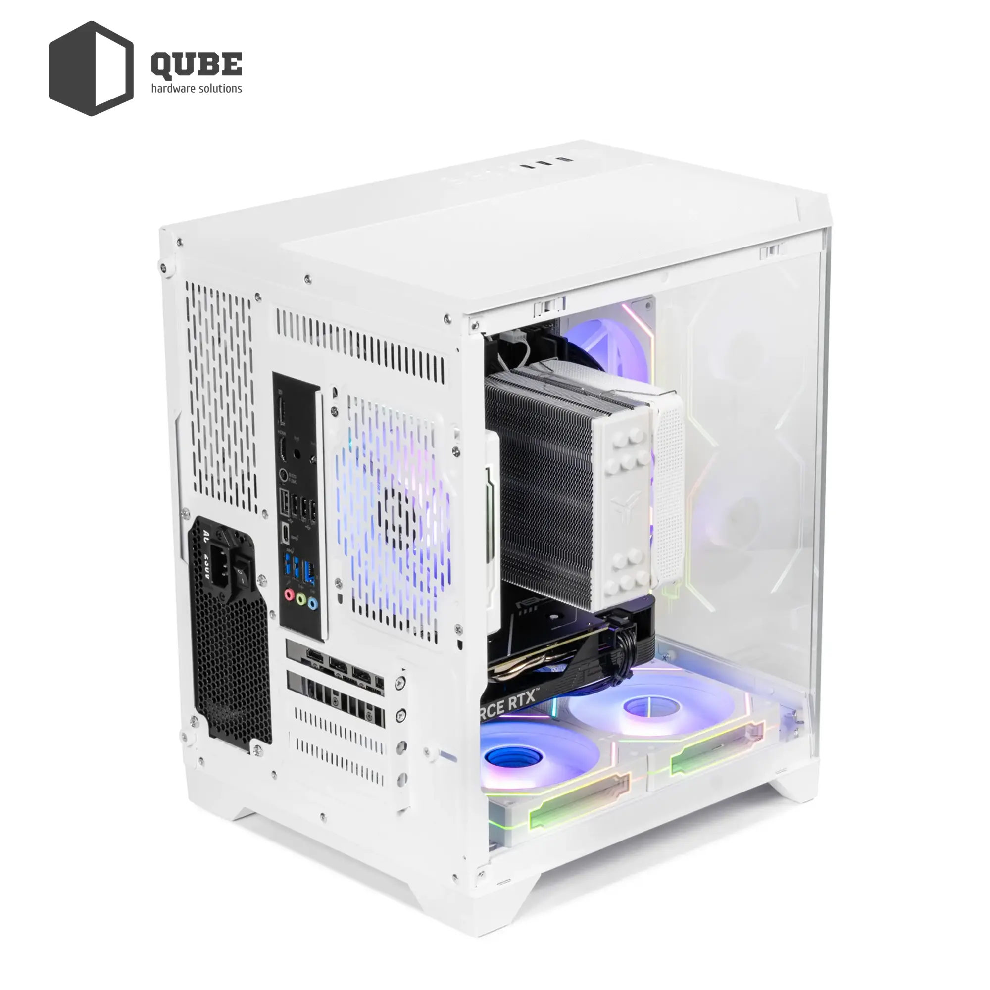 Купить Корпус QUBE CRYSTAL ARGB White (CRYSTAL_GWNU3) - фото 9