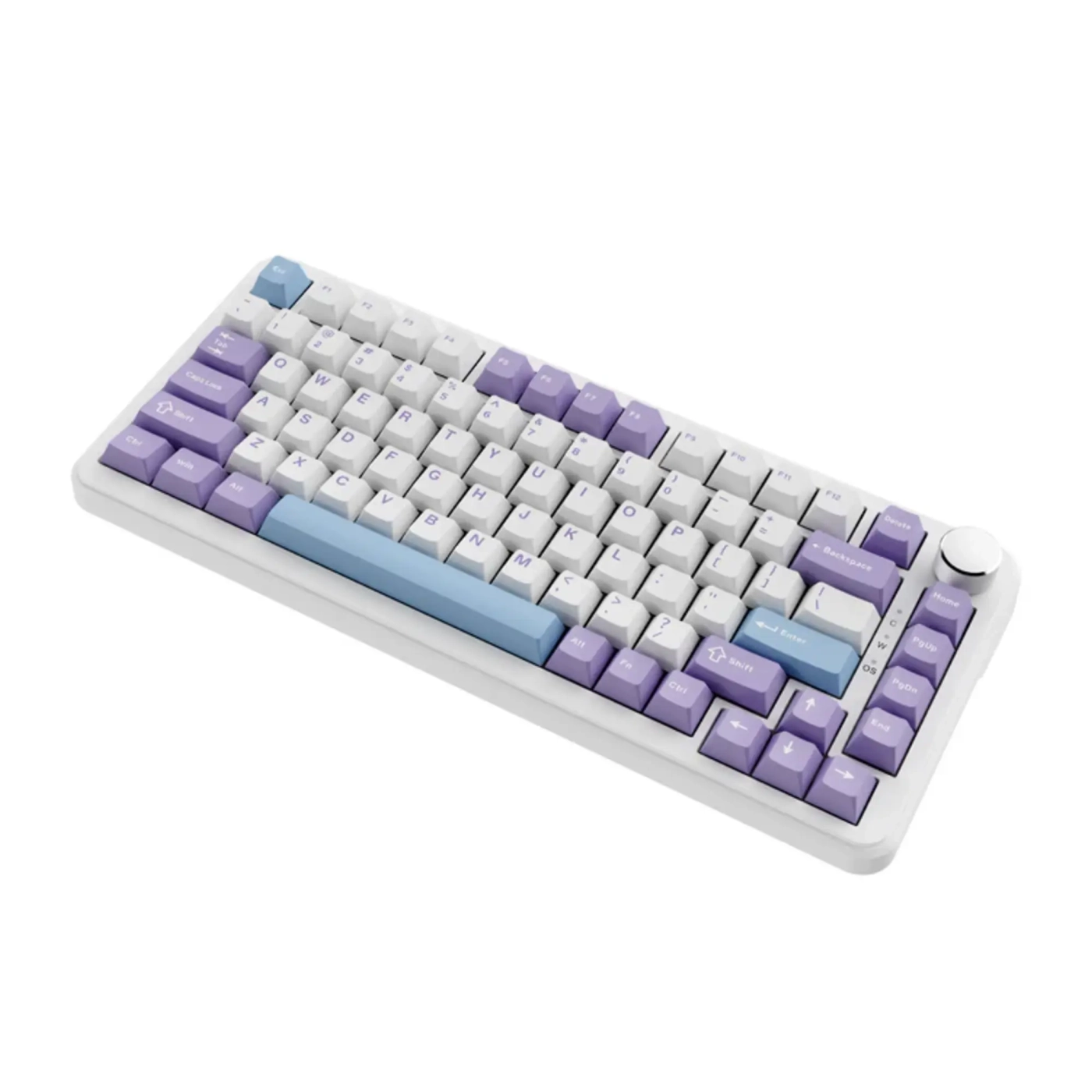 Купити Клавіатура Ajazz AK820 MAX RGB Magnetic Switches Wireless With Screen (AK820MAX-M-PWB) Purple - фото 3