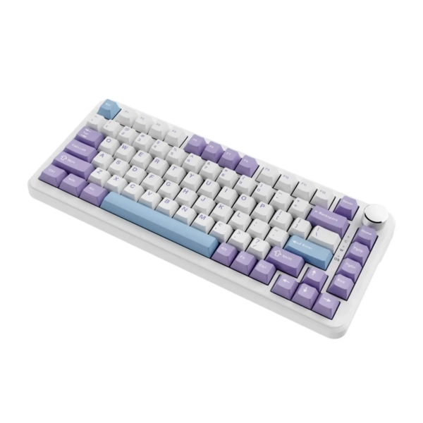 Купити Клавіатура Ajazz AK820 MAX RGB Magnetic Switches Wireless With Screen (AK820MAX-M-PWB) Purple - фото 3