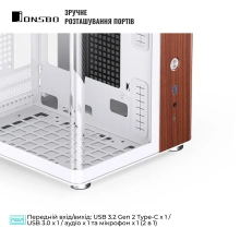 Купить Корпус JONSBO TK-0 White - фото 5