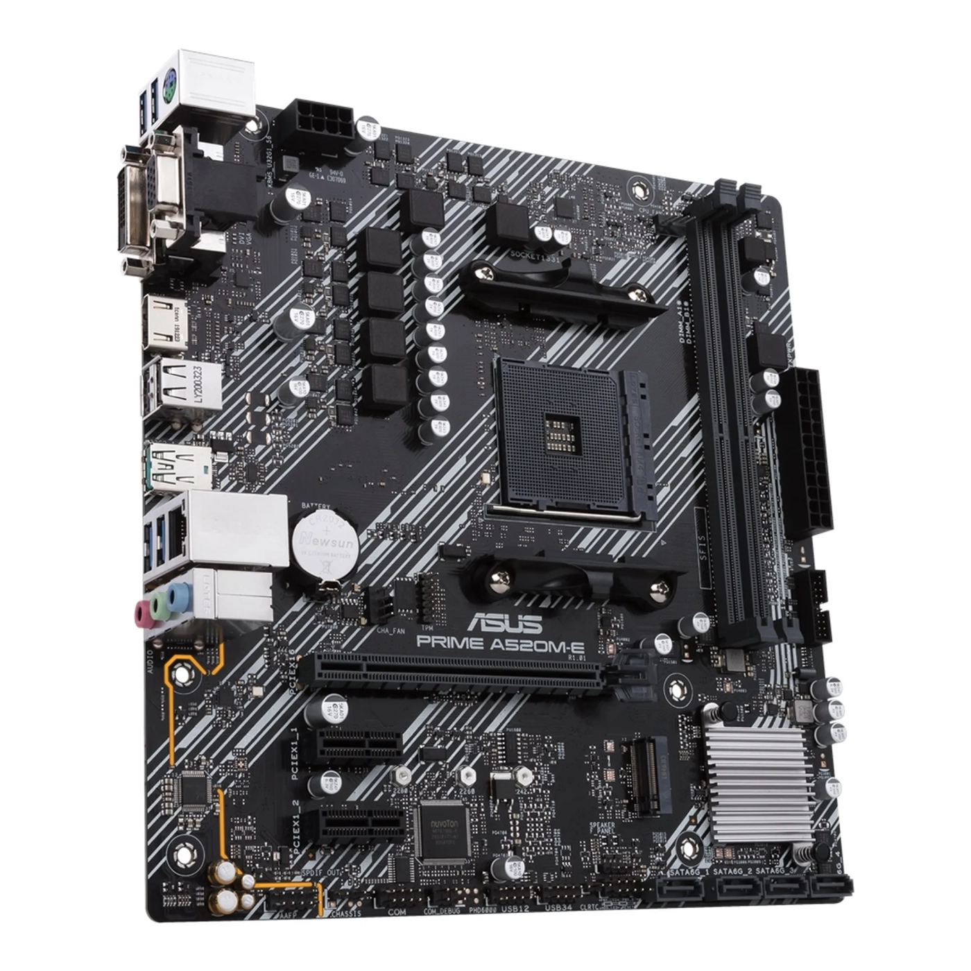 Купить Материнская плата Asus PRIME A520M-E/CSM - фото 2
