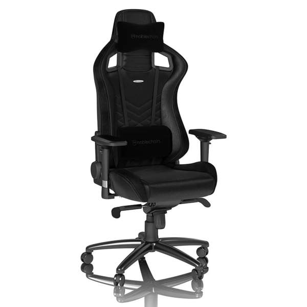 Купити Крісло для геймерів Noblechairs Epic PU Leather Black (NBL-PU-BLA-002) - фото 1