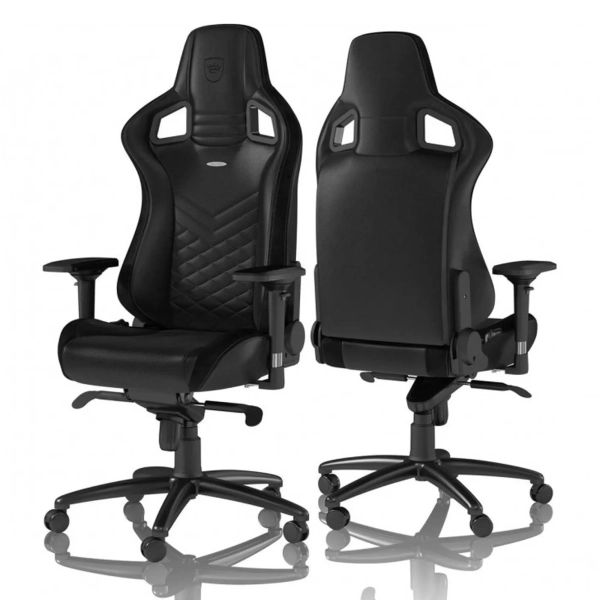 Купити Крісло для геймерів Noblechairs Epic PU Leather Black (NBL-PU-BLA-002) - фото 4