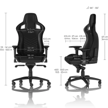 Купити Крісло для геймерів Noblechairs Epic PU Leather Black (NBL-PU-BLA-002) - фото 9